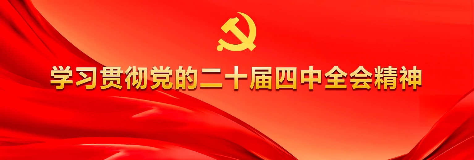 学习贯彻党的二十届四中全会精神